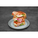 Pane Toscano Chèvre och semitorkad tomat | Panini Internazionale